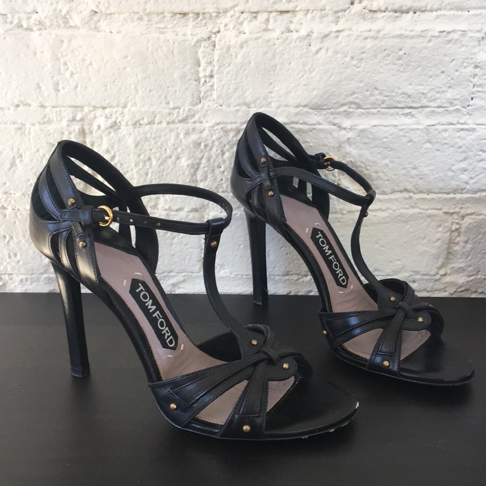 Tom Ford black heels